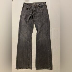 Old Navy 31/34 men’s gray whiskered jeans